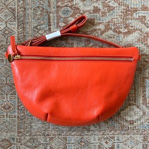 *RARE* Clare V Grande Fanny in color Poppy NWOT never used!